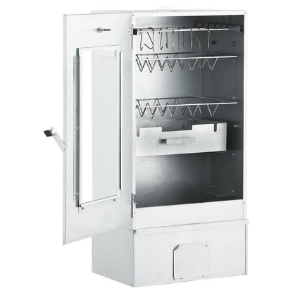 Horno ahumador barbacoa 1 kg de virutas de madera 44,5x29x83 cm