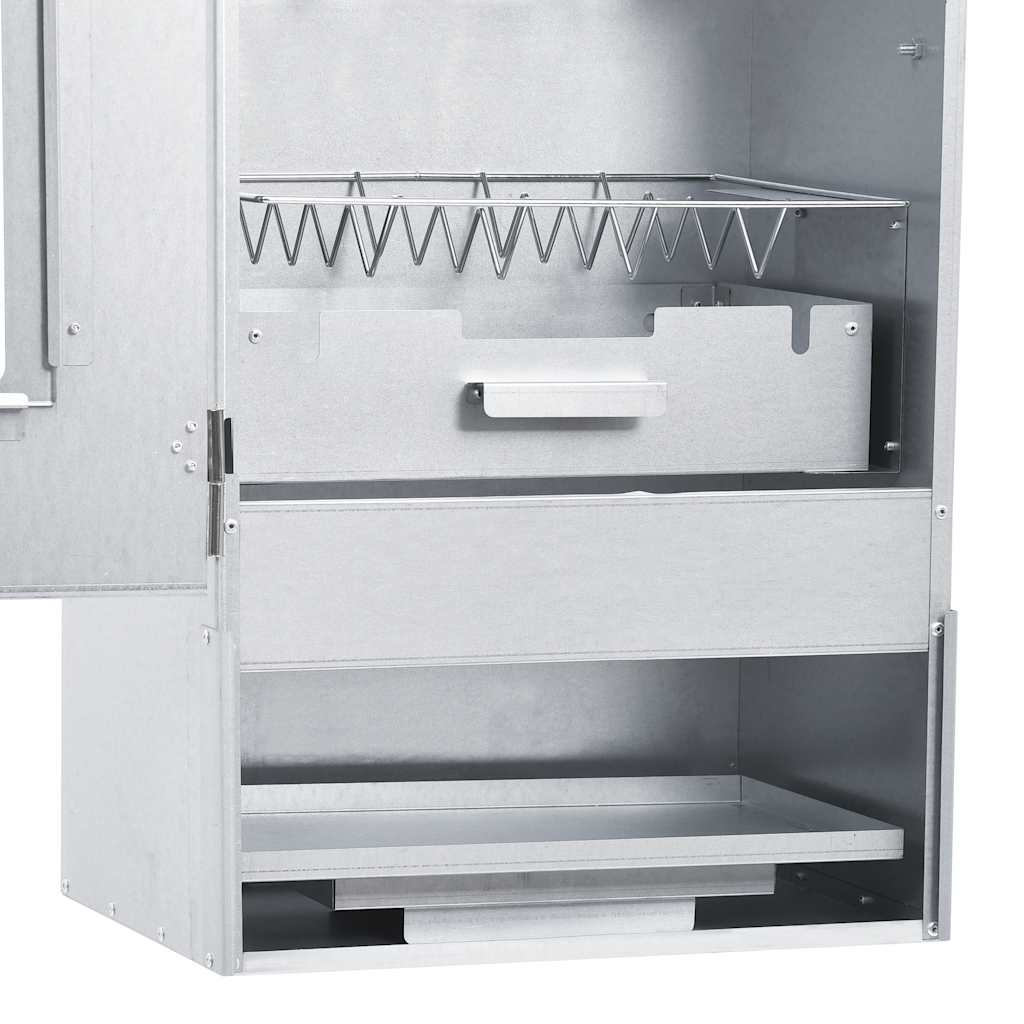 Horno ahumador barbacoa 1 kg de virutas de madera 44,5x29x83 cm