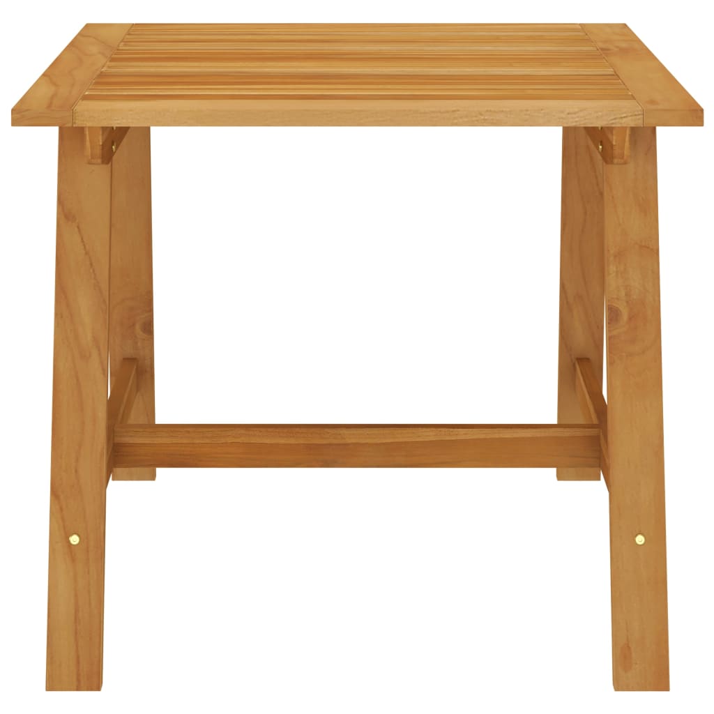 Mesa de comedor de jardín madera maciza de acacia 88x88x74 cm