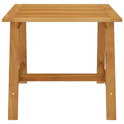 Mesa de comedor de jardín madera maciza de acacia 88x88x74 cm