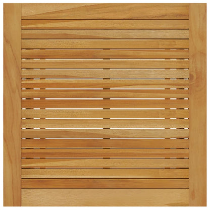 Mesa de comedor de jardín madera maciza de acacia 88x88x74 cm