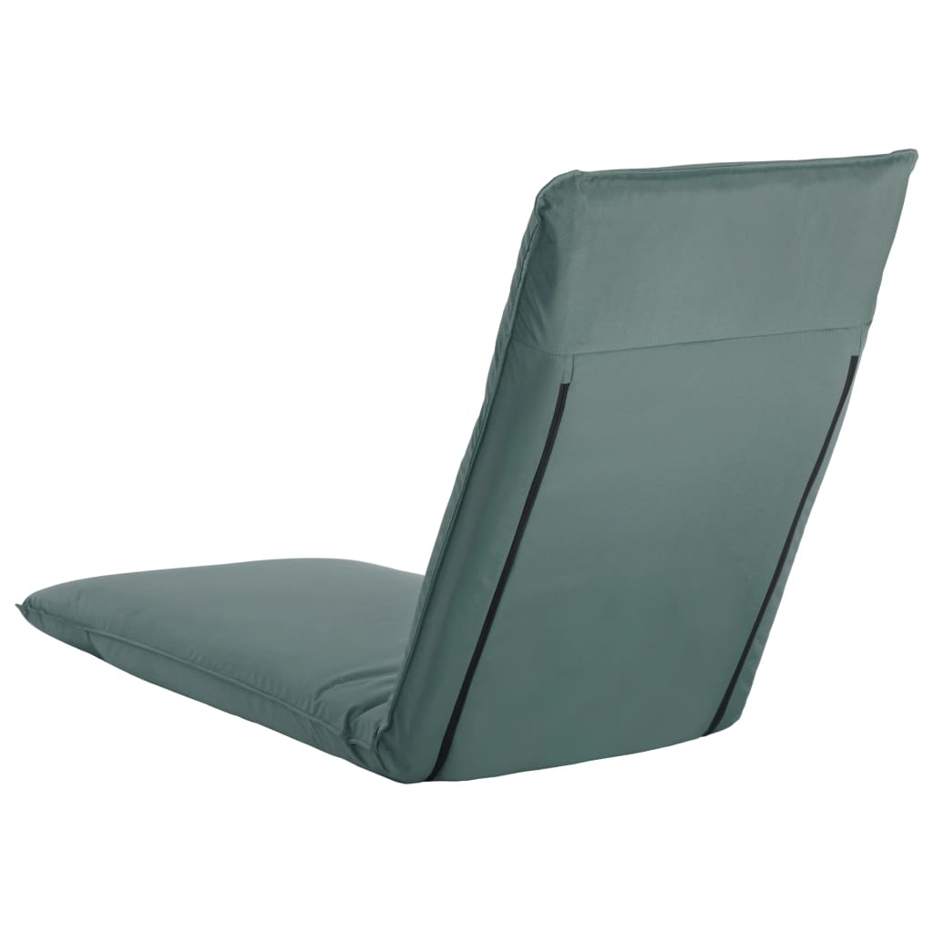 Tumbona plegable de tela Oxford gris