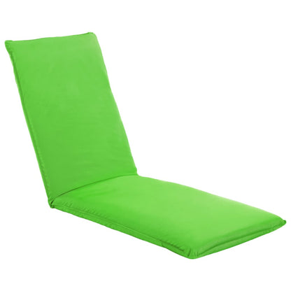 Tumbona plegable de tela Oxford verde