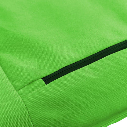 Tumbona plegable de tela Oxford verde