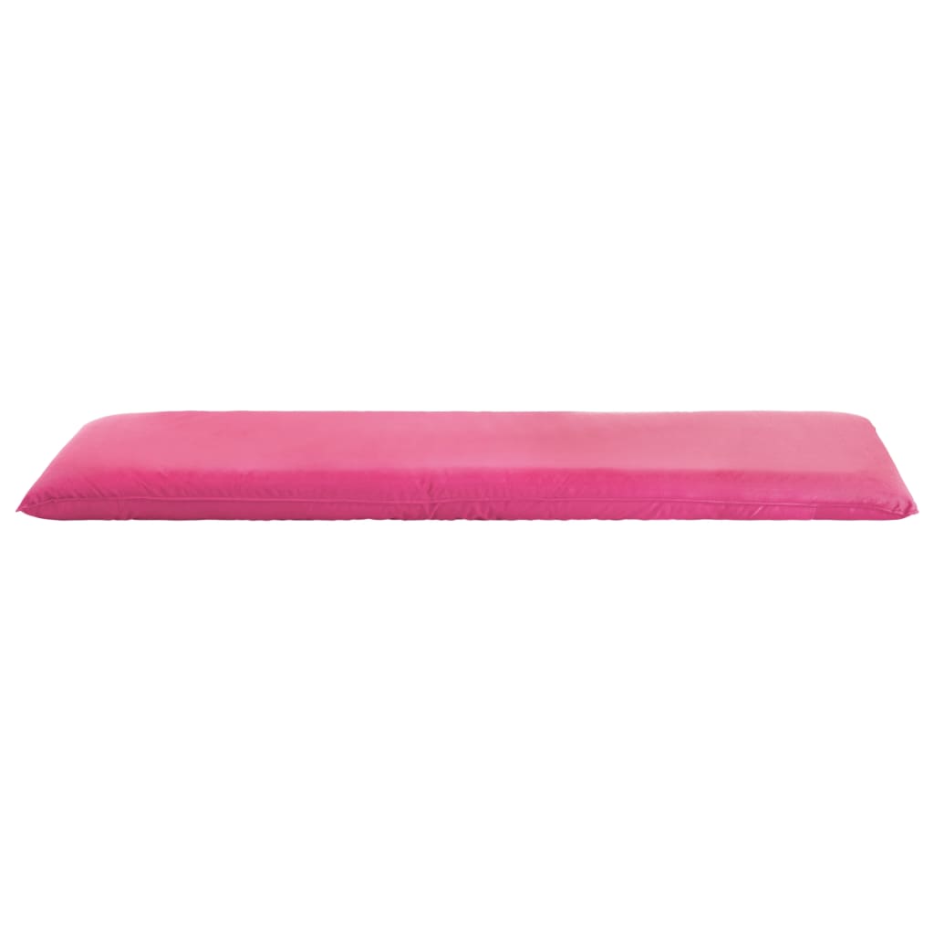 Tumbona plegable de tela Oxford rosa