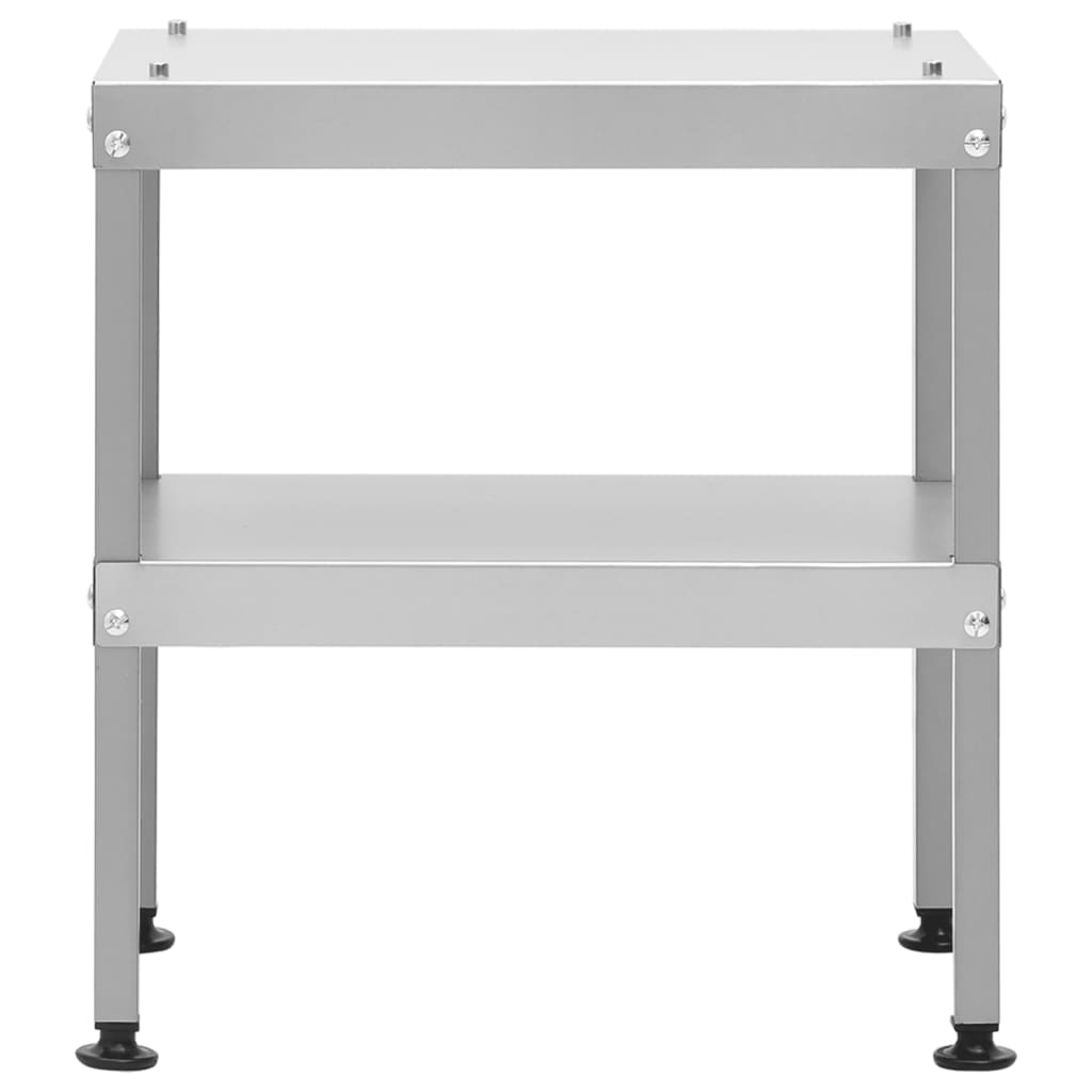 Mesa para horno ahumador acero galvanizado 40x28x44,5 cm