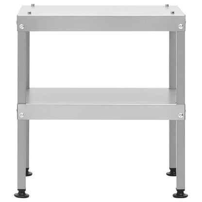 Mesa para horno ahumador acero galvanizado 40x28x44,5 cm